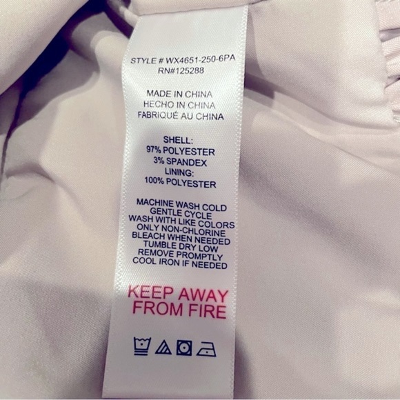 Jason Wu Satin Peplum Blouse M NWT | Puff Sleeve | Champagne Taupe Top Medium - Picture 7 of 8